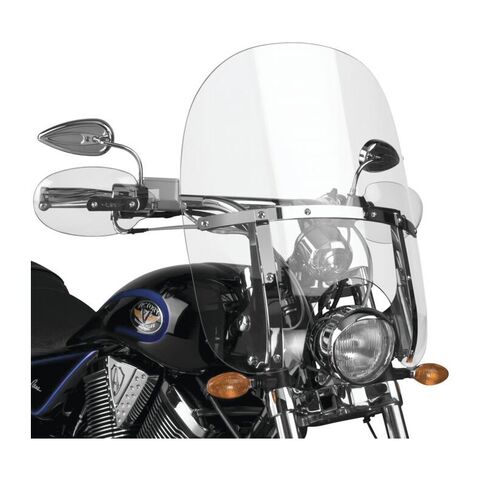 National Cycle SwitchBlade 2-Up Windshield Honda / Suzuki / Yamaha / Triumph / Victory 1987-2019 Clea... [Open Box]