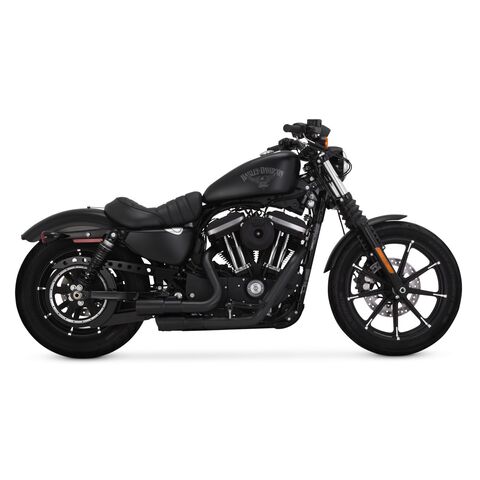 Vance & Hines PCX Mini-Grenades Exhaust For Harley Sportster 2004-2022 Matte Black [Open Box]