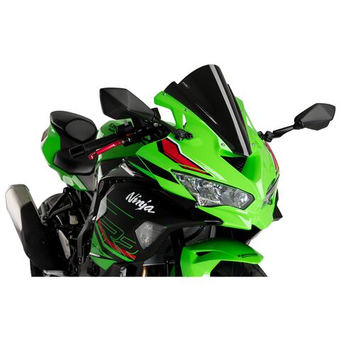 Puig Z-Racing Windscreen Kawasaki ZX-4R / ZX-4RR 2023-2026 Black [Blemished - Good]