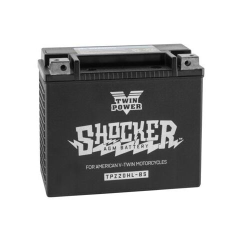 Twin Power Shocker Battery For Harley Softail / Dyna / V-Rod / Sportster 1991-2026 [Open Box]