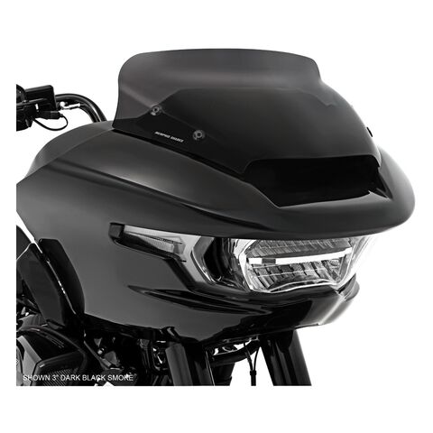 Memphis Shades Spoiler Windshield For Harley Road Glide 2023-2026 Dark Smoke / 6" Tall [Open Box]