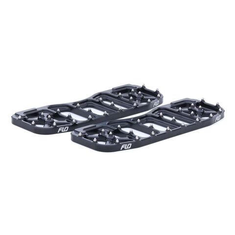 Flo Motorsports V5 Floorboards For Harley Touring 1984-2026 Black [Previously Installed]