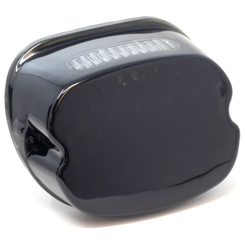 Letric Lighting Co. Slantback LED Taillight w/ Plate Window For Harley 1999-2026 Standard Smoke Lens [Open Box]
