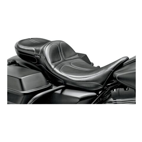 Le Pera Maverick Daddy Long Legs Seat For Harley Touring 2008-2025 Maverick Stitch Without Driver Bac... [Open Box]