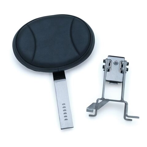 Kuryakyn Plug-N-Go Driver Backrest Pad For Indian 2014-2026 Black [Open Box]