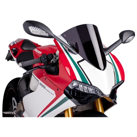 Puig R-Racer Windscreen Ducati 899 / 1199 Panigale 2012-2017 Light Smoke [Open Box]
