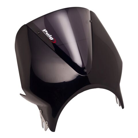 Puig Vision Universal Windscreen Dark Smoke/Black [Previously Installed]