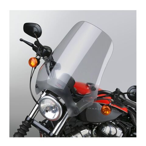 National Cycle Street Shield Windscreen - QuickSet Clear / 7/8" Clamp [Open Box] 7/8" Clamp / Clear [Blemished - Good]