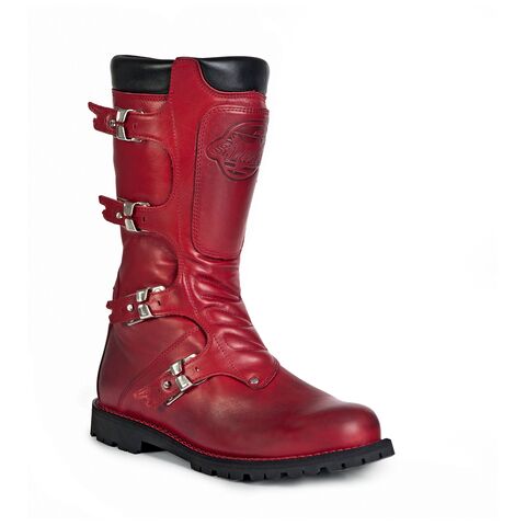 Stylmartin Continental Boots Red / 41 [Blemished - Very Good]