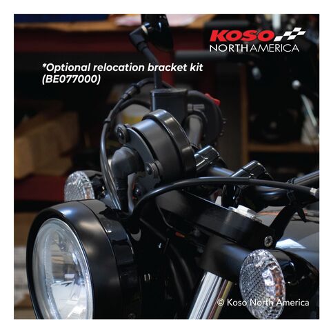 Koso DL-04B Speedometer Mount Bracket Yamaha Bolt 2014-2024 Black [Open Box]
