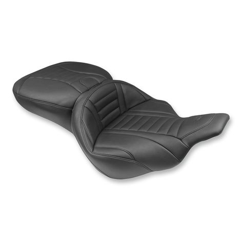 Mustang Super Touring Deluxe Seat For Harley Touring 1997-2007 Deluxe [Blemished - Good]