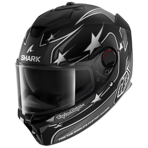 Shark Spartan GT Flagstaff Helmet White/Red/Blue / LG [Incomplete]