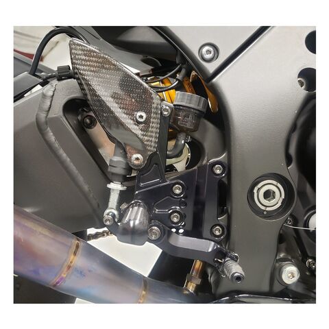 Graves Works Rearsets Kawasaki ZX10R / ZX10RR 2016-2025 Black [Previously Installed] Black [Previously Installed]