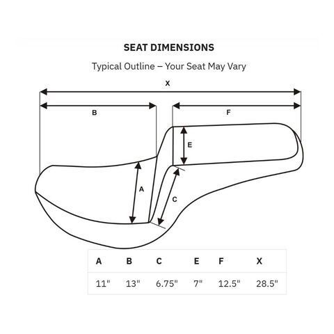 Saddlemen Step-Up TTR Tuck and Roll Seat For Harley Dyna 1996-2003 Brown / Front Tuck & Roll TTR / Rear Lattice S... [Previously Installed]