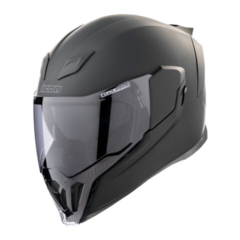 Icon Airflite Dark Rubatone Helmet LG / Matte Black [Blemished - Good] Matte Black / LG [Blemished - Good]