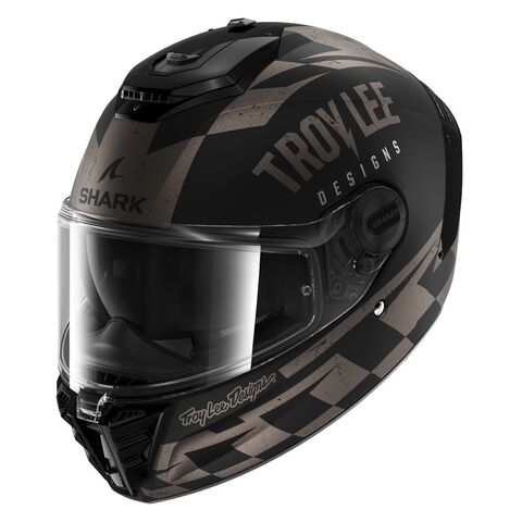 Shark Spartan RS Race Shop Helmet (MD) Matte Black/Anthracite / LG [Incomplete]