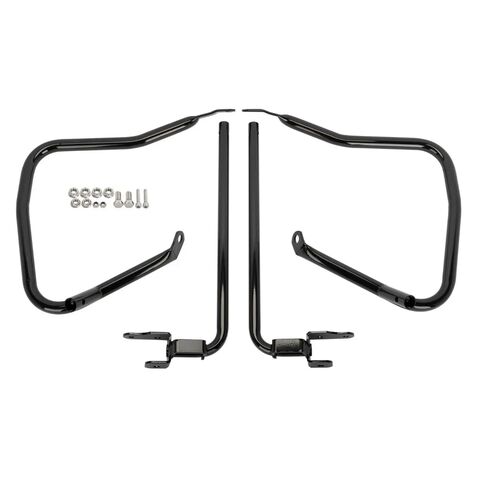 HogWorkz 7/8" Saddlebag Guards For Harley FLHX / FLTRX 2023-2026 Black [Blemished - Good]