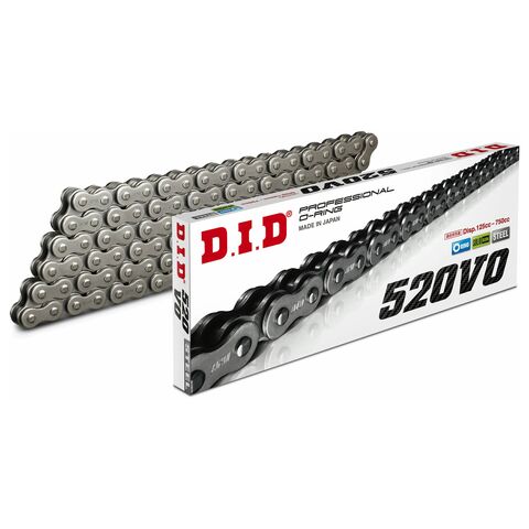 DID 520VO O-Ring Chain 112 Links / Natural [Blemished - Good]