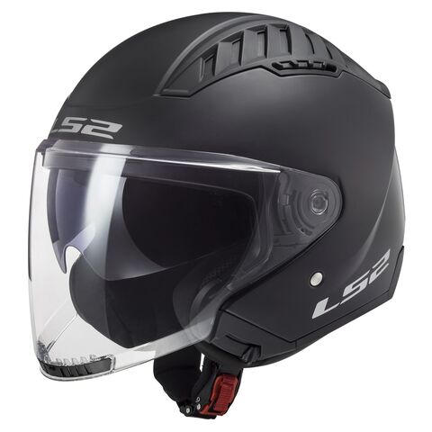 LS2 Copter Helmet - Solid Matte Black / 2XL [Blemished - Very Good]