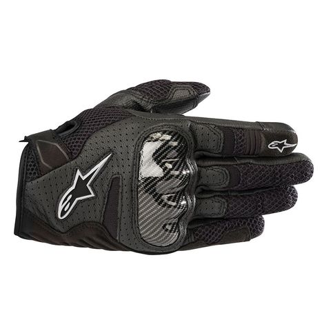 Alpinestars Stella SMX-1 Air v2 Gloves Black / MD [Blemished - Good]