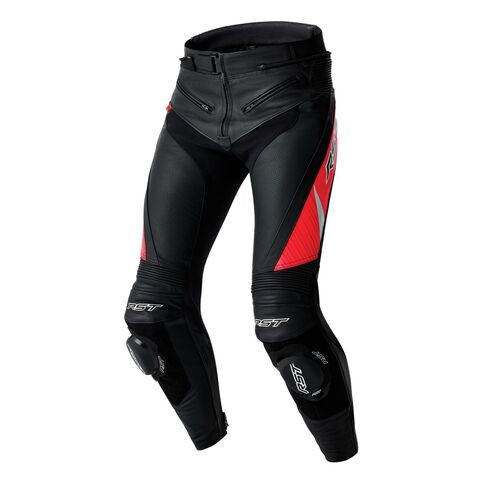 RST Moto Tractech Evo 5 D3O Leather Pants Black/Red / MD [Open Box]