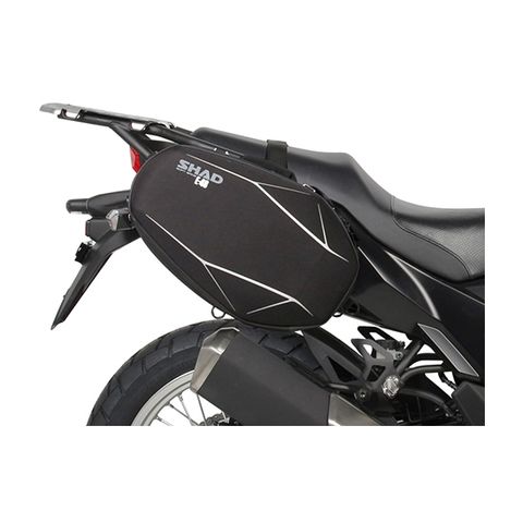Shad E48 Semi Rigid Saddlebags Black [Blemished - Good]