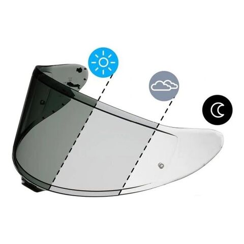 AGV K6 / K6 S Photochromic Face Shield Photochromic [Blemished - Good]