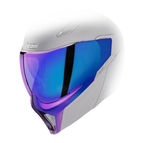 Icon Threshold Face Shield Boatdrink Blue [Open Box]