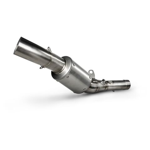 Akrapovic Linkage Pipe Kawasaki ZX6R / ZX636 2024-2026 Stainless Steel / Track Day Link Pipe [Open Box]