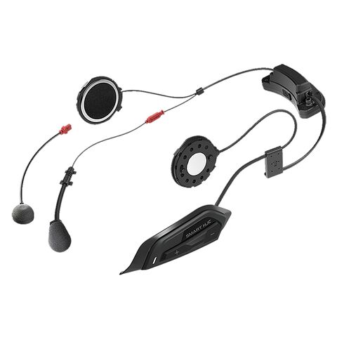 HJC Smart 21B Bluetooth Headset by Sena Matte Black [Previously Installed]