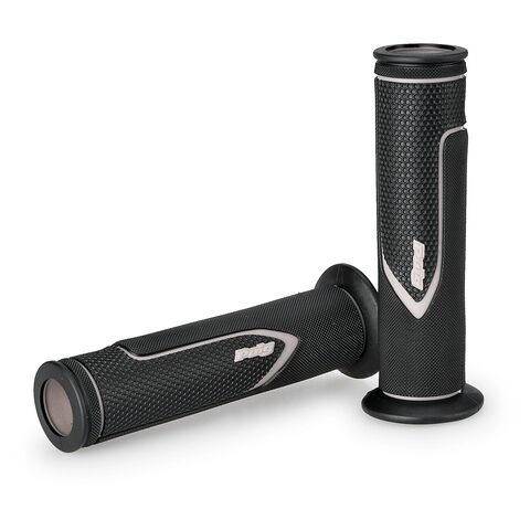 Puig Core Grips Grey/Black [Blemished - Good]