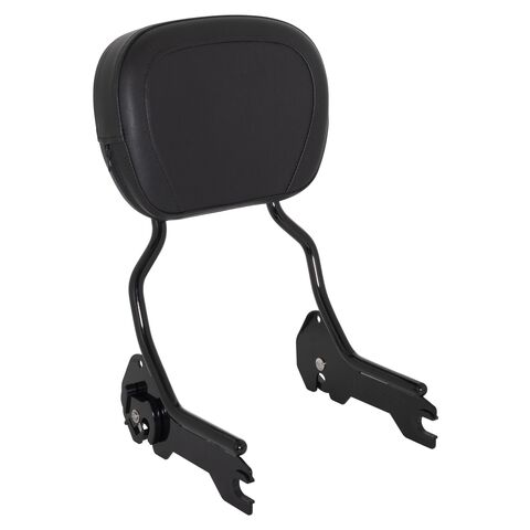 HogWorkz Detachable Sissy Bar Backrest For Harley Softail 2018-2026 Black [Demo - Acceptable]