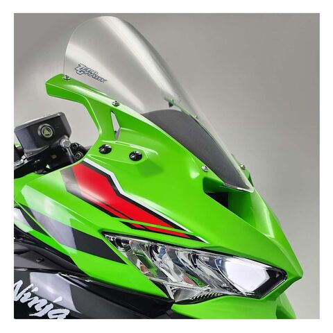 Zero Gravity Graves Spec Race Tall Windscreen Kawasaki ZX-4R / ZX-4R 2023-2026 Clear [Previously Installed] Clear [Previously Installed]