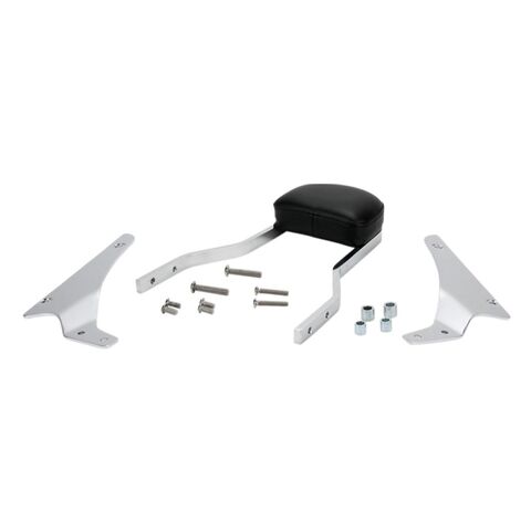 Cobra Standard Square Sissy Bar with Pad Honda VTX 1300 / VTX 1800R 2002-2008 17" / Chrome [Open Box]