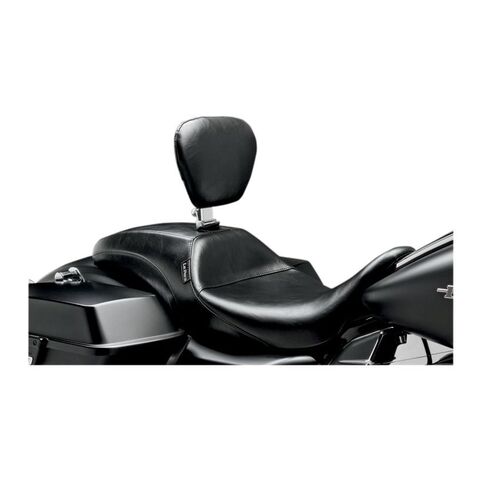 Le Pera Outcast Seat For Harley Touring 2008-2025 Smooth W/ Driver Backrest / Solo [Previously Installed]
