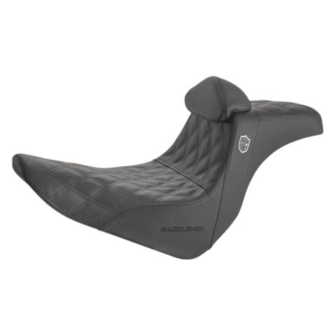 Saddlemen Pro Series SDC Performance Gripper Seat For Harley FXLR / FLSB 2018-2026 Black Stitch / Without Backrest [Blemished - Good]