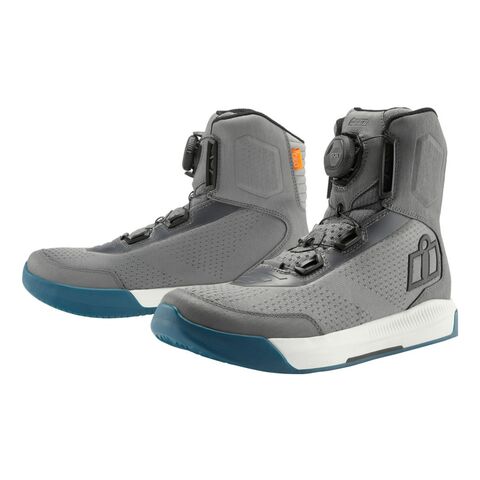Icon Overlord Vented CE Boots Grey / 9 [Open Box]