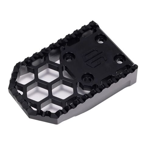 Original Garage Moto HoneyComb V3 Brake Pedal Gripper Kit For Harley Touring / Softail 1984-2026