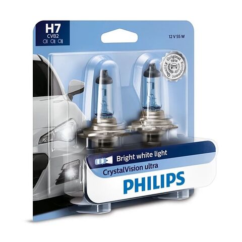 Philips H7 Crystal Vision - Dual Pack