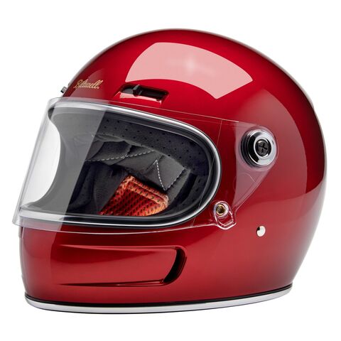 Biltwell Gringo SV Helmet (XS and 2XL) Metallic Cherry Red / SM [Open Box]