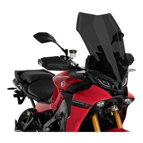 Puig Touring Windscreen Yamaha Tracer 9 GT 2019-2024 Dark Smoke / Touring [Demo - Acceptable]