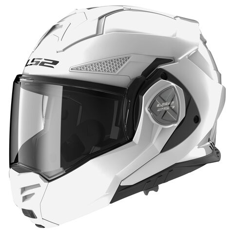 LS2 Advant X Solid Helmet Gloss White / 3XL [Open Box]