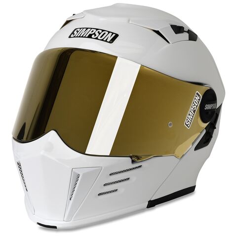Simpson Mod Bandit Helmet White / XL [Open Box]