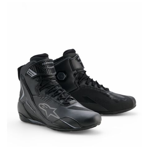 Alpinestars Faster 4 Drystar Shoes Black/Grey / 7.5 [Blemished - Good]