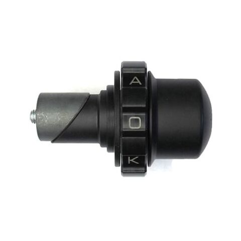 Kaoko Throttle Stabilizer Honda CBR / VFR / VTR / F6B Black [Previously Installed]