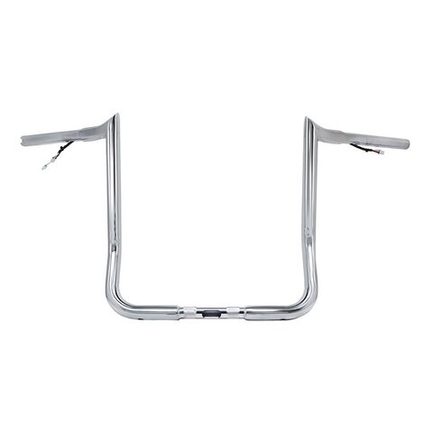 Paul Yaffe Pre-Wired Monkey Bagger Handlebar For Harley Touring 2014-2025 12" Rise / Chrome [Blemished - Good]