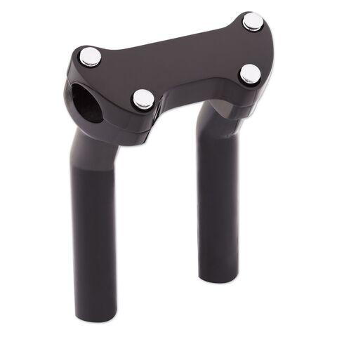 Milwaukee Twins Complete Riser Set For Harley Black / 6 1/2" Pullback [Blemished - Good]