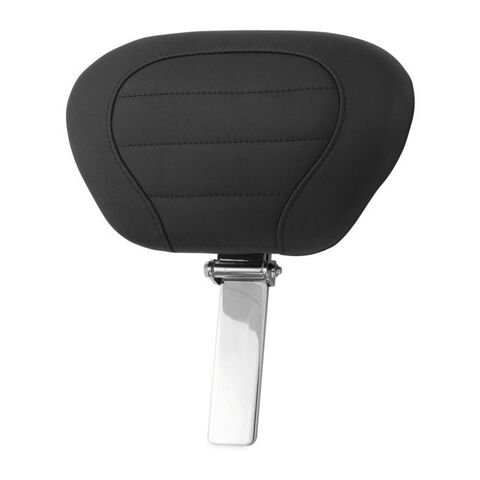 Mustang Driver Backrest Super Touring Deluxe Seat For Harley Touring 2008-2025 Deluxe w/ Black Stitch... [Open Box]