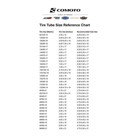 Mitas Tire Tubes TR-6 / 170/80-15 [Open Box]