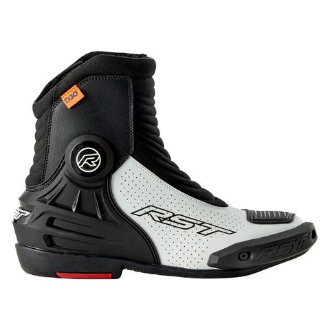 RST Moto Tractech Evo D3O Short Boots 10 / Black/White [Blemished - Good]